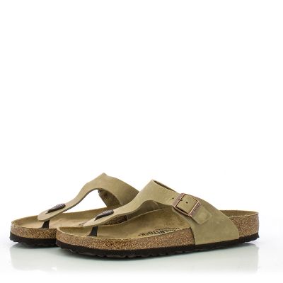 Мъжки Чехли Комфорт BIRKENSTOCK-943811 GIZEH TABACCO BROWN