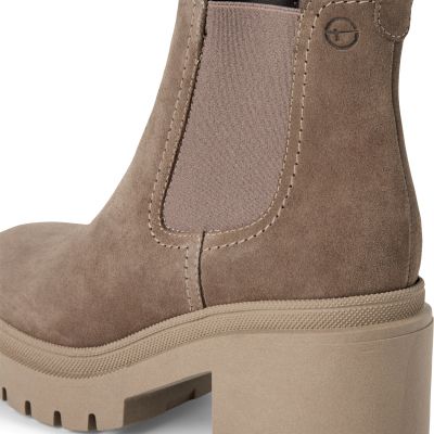 Дамски Боти На Ток TAMARIS - 1-25459-41-378 TAUPE SUEDE