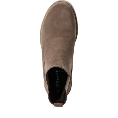 Дамски Боти На Ток TAMARIS - 1-25459-41-378 TAUPE SUEDE
