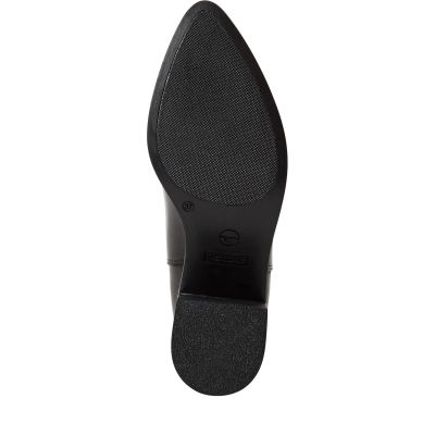 Дамски Боти На Ток TAMARIS - 1-25301-45-003 BLACK LEATHER