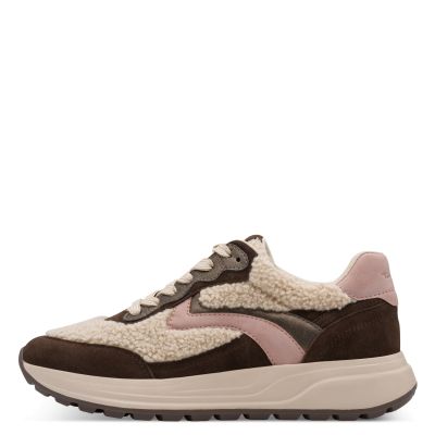 Дамски Сникърс TAMARIS - 1-23795-45-368 MOCCA/ROSE
