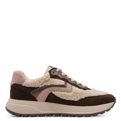Дамски Сникърс TAMARIS - 1-23795-45-368 MOCCA/ROSE