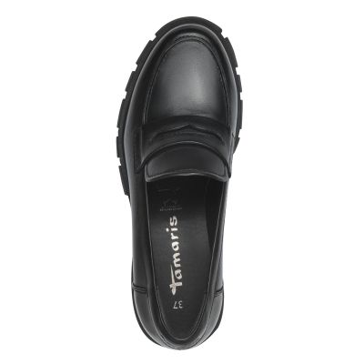 Дамски Лоуфър TAMARIS - 1-24439-41-003 BLACK LEATHER