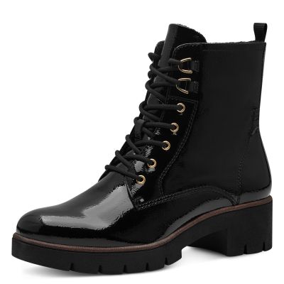 Дамски Кубинки TAMARIS - 1-25297-41-018  BLACK PATENT