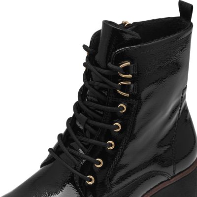 Дамски Кубинки TAMARIS - 1-25297-41-018  BLACK PATENT