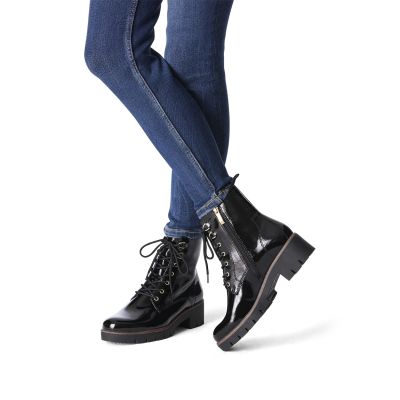 Дамски Кубинки TAMARIS - 1-25297-41-018  BLACK PATENT