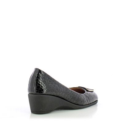 Дамски Обувки На Платформа VERONELLA - 25140128 BLACK CROCCO