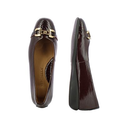 Балерини  VERONELLA-26142208 DK.BORDO/BORDO