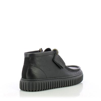 Мъжки Ежедневни Боти CLARKS-26178264 TORHILL HI BLACK LEATHER