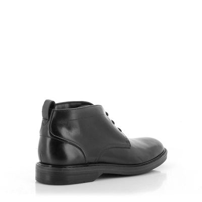 Мъжки Ежедневни Боти CLARKS-26179683 ALDWIN CHUKKA BLACK LEATHER