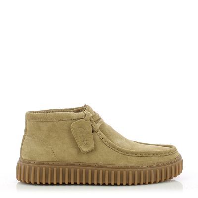 Мъжки Ежедневни Боти CLARKS-26173663 TORHILL HI DARK SAND SUEDE