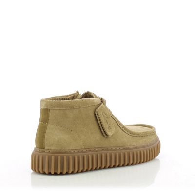 Мъжки Ежедневни Боти CLARKS-26173663 TORHILL HI DARK SAND SUEDE