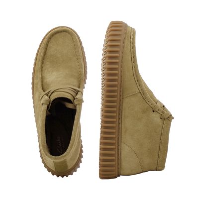 Мъжки Ежедневни Боти CLARKS-26173663 TORHILL HI DARK SAND SUEDE