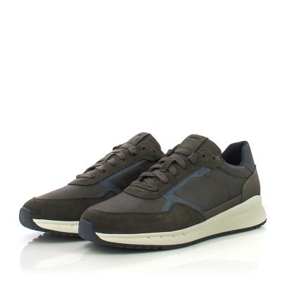 Мъжки Сникърс GEOX - U55LCA U BRANTHON DK BROWN/MUD
