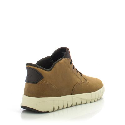 Мъжки Ежедневни Боти GEOX-U56MAB U FLEXTRIDE PLUS LIGHT BROWN