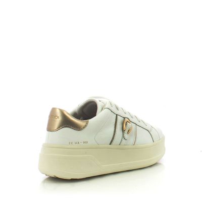 Дамски Сникърс GEOX - D56WVB D SPHERICA WHITE/LT GOLD