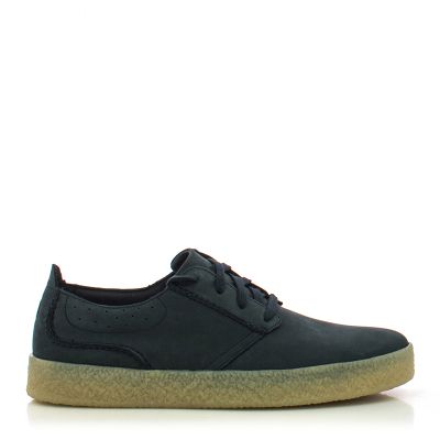 Мъжки Сникърс CLARKS - 26183960 STREETHILLLACE NAVY NUBUCK