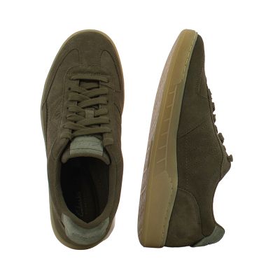 Мъжки Сникърс CLARKS - 26183361 CRAFTRALLY ACE KHAKI COMBI