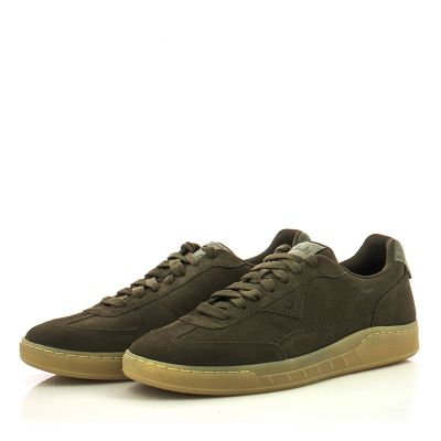 Мъжки Сникърс CLARKS - 26183361 CRAFTRALLY ACE KHAKI COMBI
