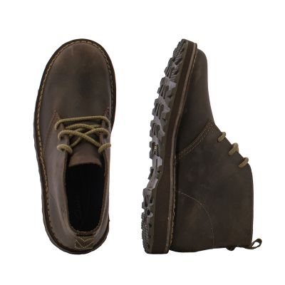 Мъжки Ежедневни Боти CLARKS-26179717 SOLSBURY DB DARK BROWN LEA