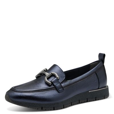 Дамски Лоуфър TAMARIS - 1-24711-42-824 NAVY METALLIC