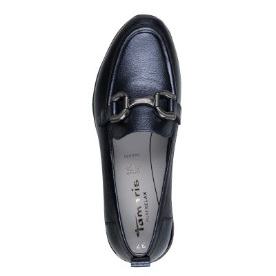 Дамски Лоуфър TAMARIS - 1-24711-42-824 NAVY METALLIC