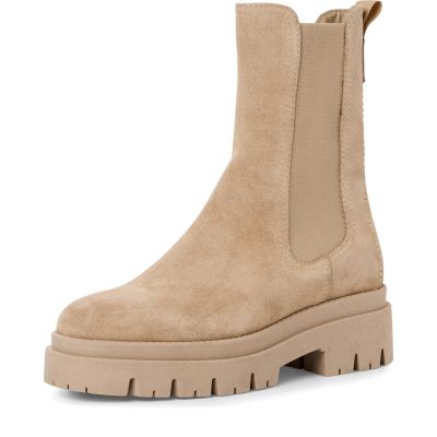 Дамски Равни Боти TAMARIS-1-25992-41-401 BEIGE SUEDE
