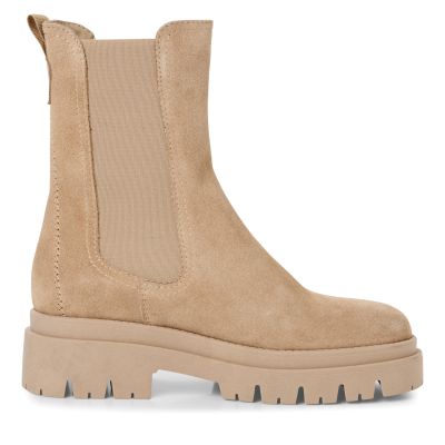 Дамски Равни Боти TAMARIS-1-25992-41-401 BEIGE SUEDE