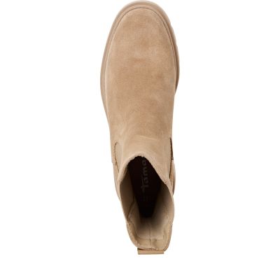 Дамски Равни Боти TAMARIS-1-25992-41-401 BEIGE SUEDE