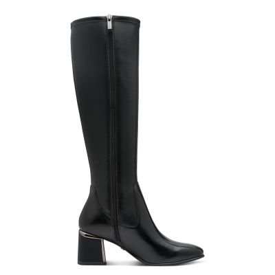 Ботуши На Ток TAMARIS - 1-25527-45-001 BLACK