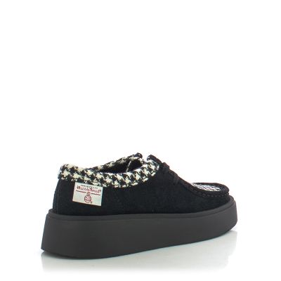 Дамски Ежедневни CLARKS - 26184945 TORVIEW W BLACK TWEEDCOMBI