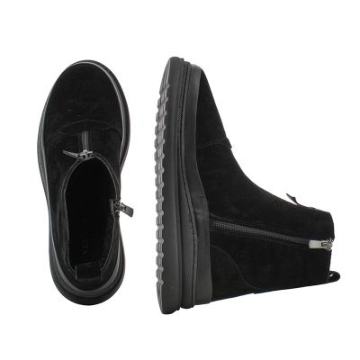 Дамски Равни Боти VERONELLA-261-403  BLACK