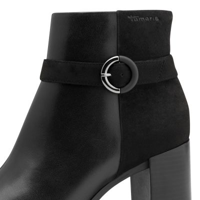 Дамски Боти На Ток TAMARIS - 1-25363-45-001 BLACK