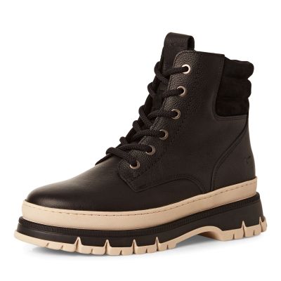 Дамски Равни Боти TAMARIS - 1-25200-45-003 BLACK LEATHER