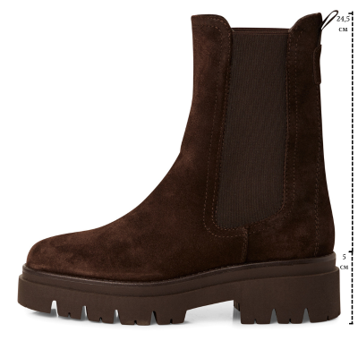 Дамски Равни Боти TAMARIS-1-25992-41-347 MOCCA SUEDE