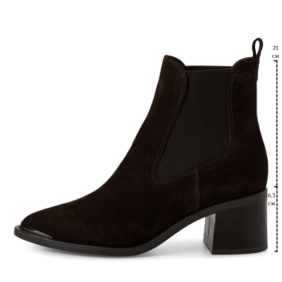 Дамски Боти На Ток TAMARIS - 1-25301-45-304 MOCCA