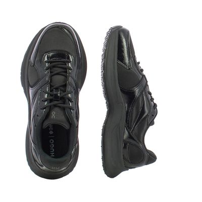 Дамски Сникърс HUGO - 50552668 STARLIT RUNN NPKST BLACK