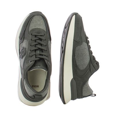 Дамски Сникърс BOSS - 50552762 B ICON RUNN WLSD DARK GREY