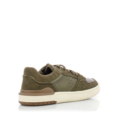 Мъжки Сникърс CLARKS-26183282 COURTLITE2 LO KHAKI SUEDE
