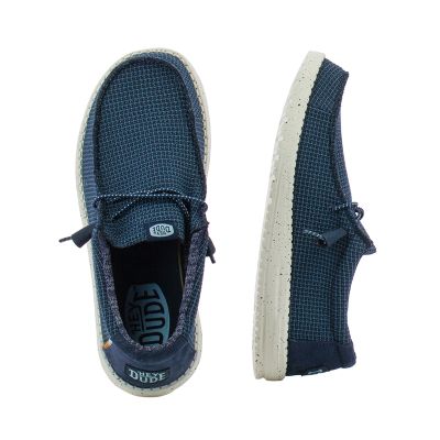 Мъжки Ежедневни HEY DUDE - 40403-410 WALLY SPORT NAVY