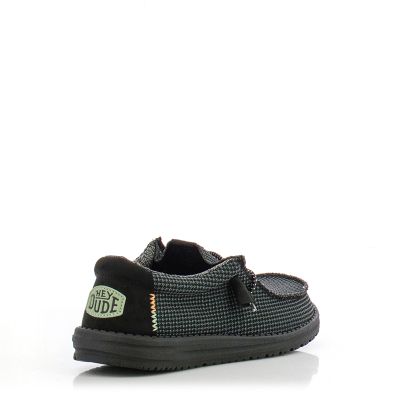 Мъжки Ежедневни HEY DUDE - 40403-060 WALLY SPORT BLACK