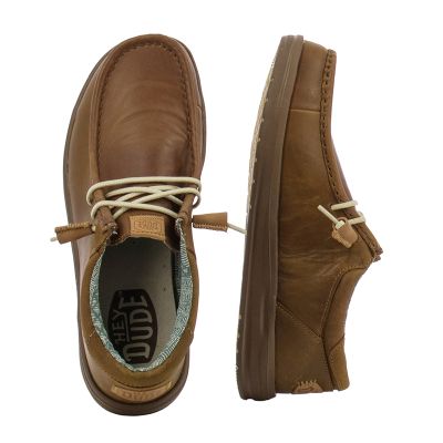 Мъжки Ежедневни HEY DUDE - 40175-255 WALLY GRIP CRAFT BROWN
