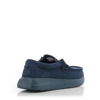 Мъжки Ежедневни HEY DUDE - 41975-4WT WALLY COMF NAVY/BLUE