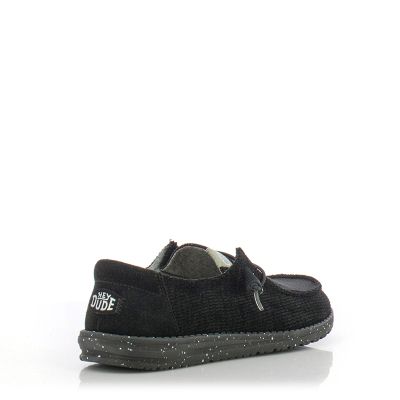 Мъжки Ежедневни HEY DUDE - 40195-001 WENDY WAVE BLACK