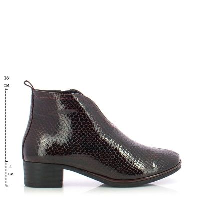 Дамски Боти На Ток VERONELLA - 028-9115  BORDO