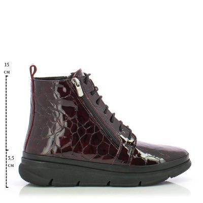Дамски Равни Боти VERONELLA-047-511  BORDO