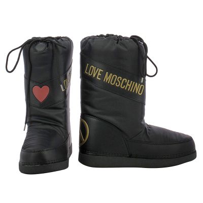 Дамски Спортни Боти MOSCHINO - JA24012G1BIU3000 NERO