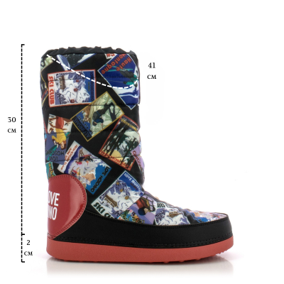 Дамски Спортни Боти MOSCHINO - JA24092G06JO0000 CLUB