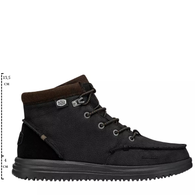 Мъжки Ежедневни Боти HEY DUDE-40189-001 BRADLEY BOOT BLACK