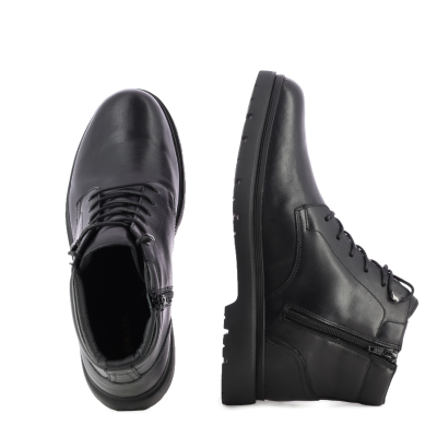 Мъжки Ежедневни Боти GEOX - U56HNA U SPHERICA EC1 BLACK